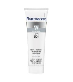 PHARMACERIS W Albucin Triple action skin lightening  day cream SPF 50  30ml