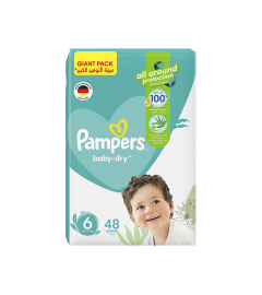 buy Pampers Size (6) Extra Large Mega Pack 48 Diapers