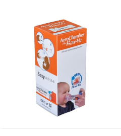 AeroChamber Plus Flow-Vu INFANT SMALL MASK Orange ( 0-18 Months )