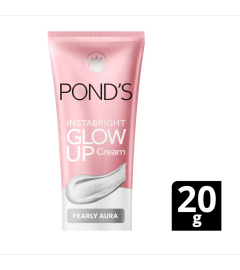 POND'S Face Cream Moisturizing Cream InstaBright Illuminating Pearly Aura For Bright Glowing Skin 20gm