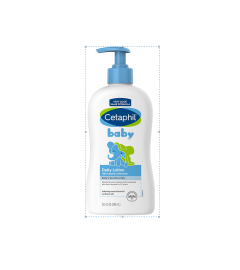 Cetaphil Baby Daily Lotion with Organic Calendula,Vitamin E ,Sweet Almond & Sunflower Oils 13.5 Fl. Oz